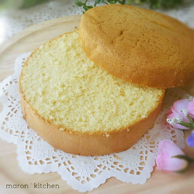 しっとりふわふわ 基本のスポンジケーキ レシピ 作り方 By Maron クックパッド 簡単おいしいみんなのレシピが349万品 しっとりふわふわ 基本のスポンジケーキ レシピ 作り方 By Maron クックパッド 簡単おいしいみんなのレシピが349万品