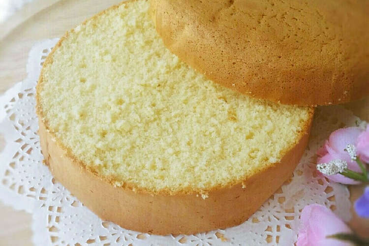 しっとりふわふわ 基本のスポンジケーキ レシピ 作り方 By Maron クックパッド 簡単おいしいみんなのレシピが352万品
