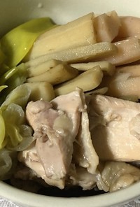 鶏肉と根菜の煮物