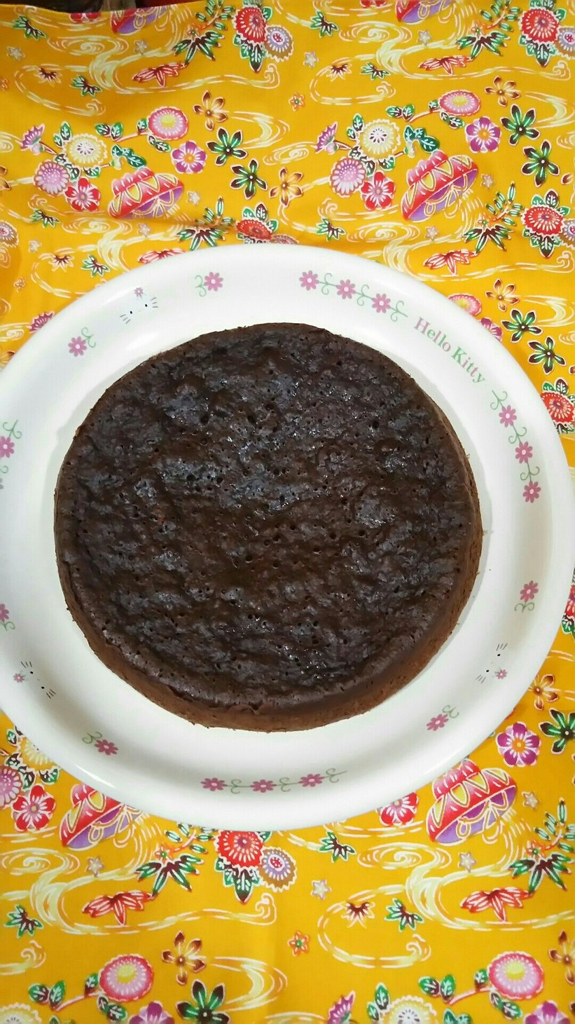 炊飯器で簡単生チョコケーキの画像