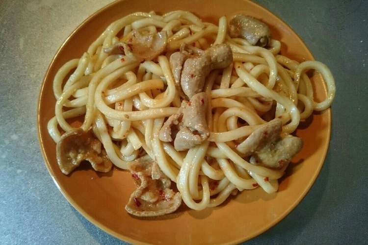 ホルモン焼きうどん レシピ 作り方 By Tksgmama クックパッド 簡単おいしいみんなのレシピが352万品