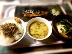 大根の葉の田舎ふりかけ&青とん味噌