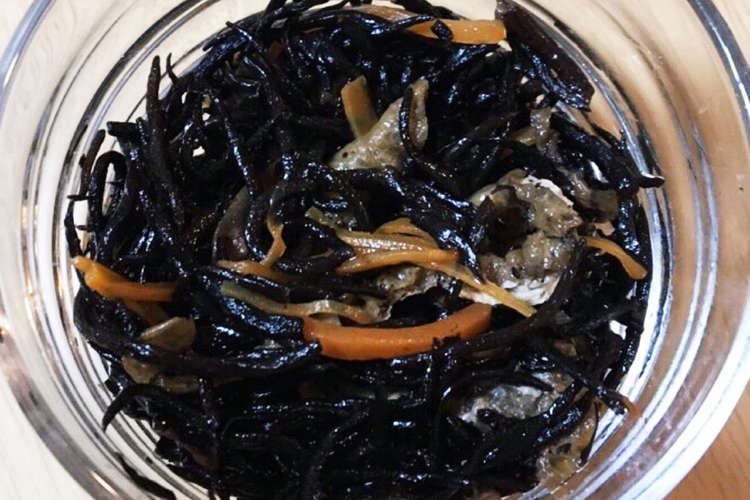離乳食にも 白だしで簡単 ひじきの煮物 レシピ 作り方 By Nana1992 クックパッド 簡単おいしいみんなのレシピが358万品