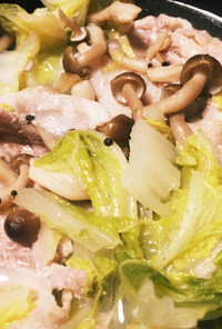 白菜 豚肉 きのこ 秋冬に美味しい煮物