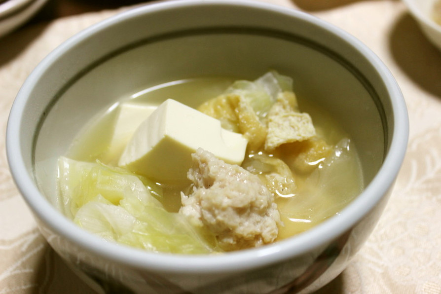 ダシダで簡単✩肉団子と野菜のスープの画像