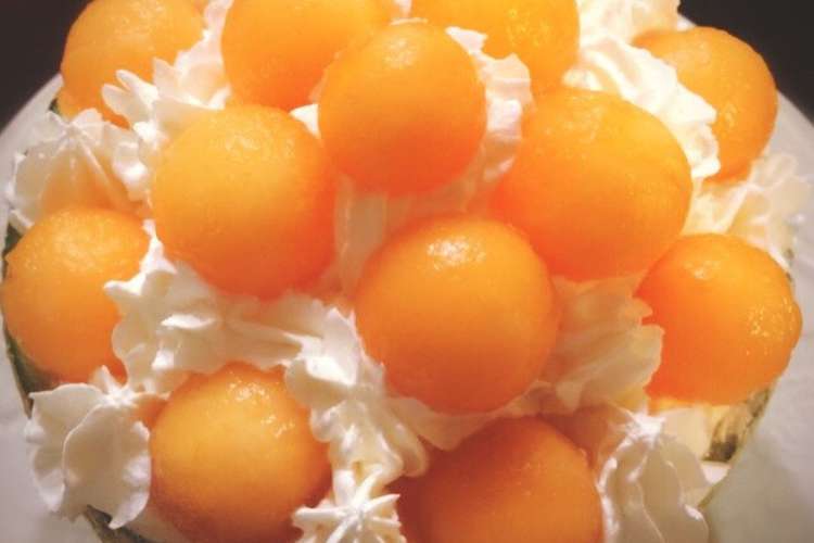 丸ごとメロンケーキ レシピ 作り方 By あきtoぴち クックパッド 簡単おいしいみんなのレシピが349万品