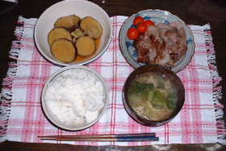 夕食 今日 の