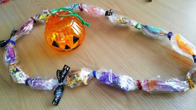 ハロウィンに 子供喜ぶキャンディレイ レシピ 作り方 By ちゃむmama クックパッド 簡単おいしいみんなのレシピが354万品
