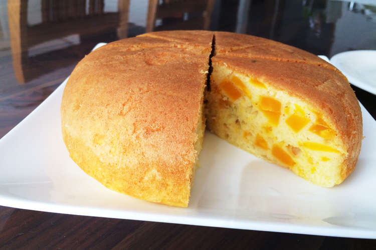 炊飯器で Hmとかぼちゃハロウィンケーキ レシピ 作り方 By ぐるりママ クックパッド