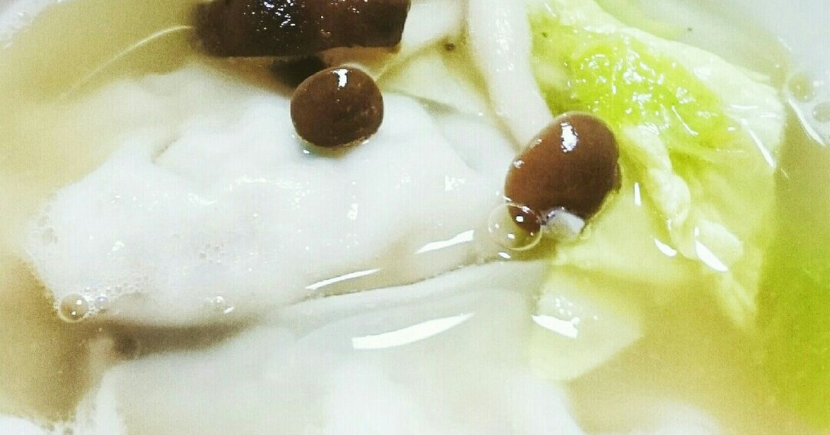 餃子のスープ 味の素の冷凍餃子 レシピ 作り方 By やまみい57 クックパッド