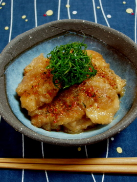 和風*鶏胸ソテーのみぞれ煮
