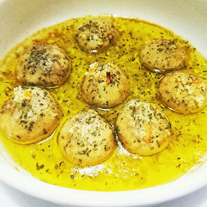 ガーリックマッシュルームのトーストのレシピ