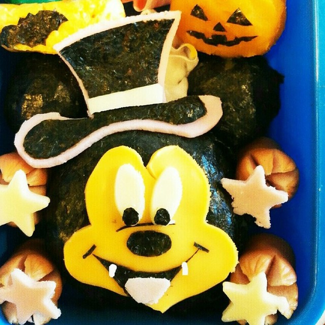 キャラ弁 ミッキー ハロウィン レシピ 作り方 By Iwomama クックパッド