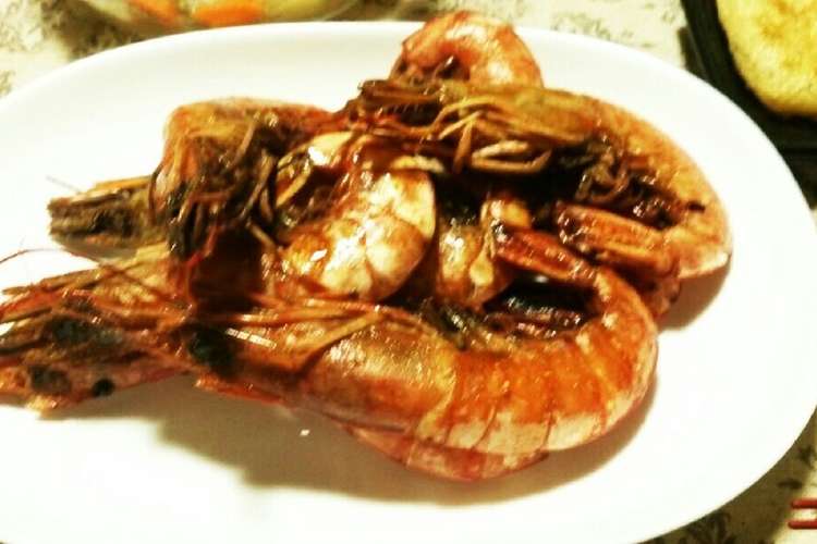 まるごと殻つきエビの磯焼き風 レシピ 作り方 By ふかふかぴーちゃん クックパッド 簡単おいしいみんなのレシピが361万品