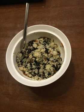 ひじきの煮物リメイク 即席!ひじき ご飯