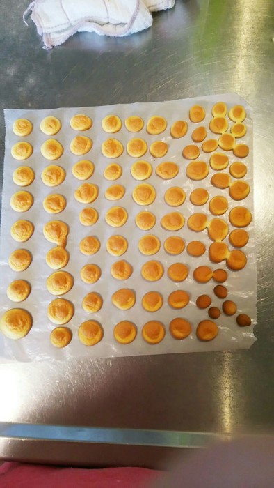 ボーロ風卵菓子の写真