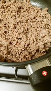 簡単そぼろ 作り置き お弁当にもの写真