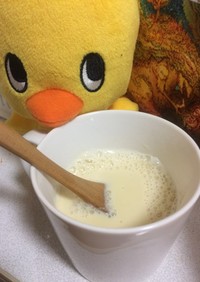 豆乳味噌スープ(覚書)