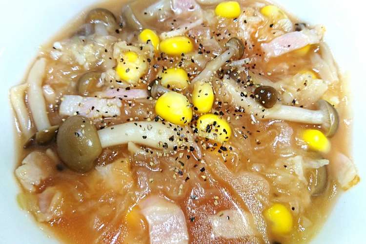 コンビニ食材 キャベツの具沢山スープ レシピ 作り方 By Cutietirol クックパッド 簡単おいしいみんなのレシピが352万品