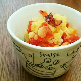 お弁当・おつまみ♥福神漬けポテトサラダ