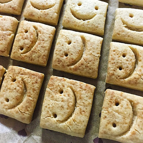 2つの材料で作る簡単クッキー♪