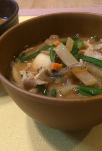 宮崎県産乾し椎茸と野菜たっぷり豚汁