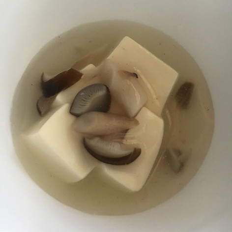 離乳食 中期 豆腐のキノコあんかけ