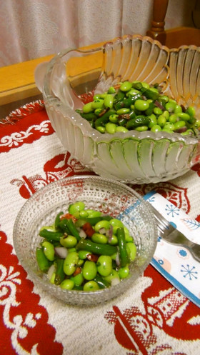 枝豆といんげんのグリーンマリネ