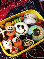 キャラ弁!!ハロウィン弁当の写真