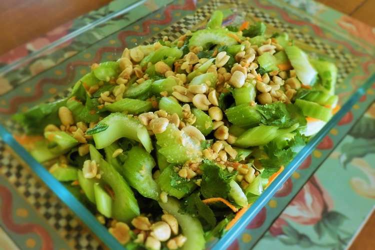 タイ風セロリのサラダ レシピ 作り方 By Mrs Missy クックパッド