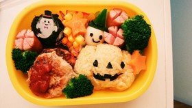 ハロウィンおばけのお弁当