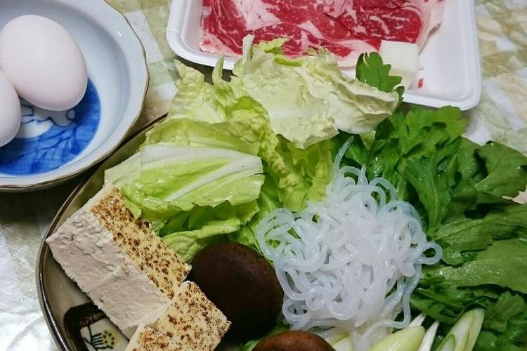 みんなで楽しいすき焼き 割下なしで簡単 レシピ 作り方 By のり子のおかず クックパッド 簡単おいしいみんなのレシピが359万品