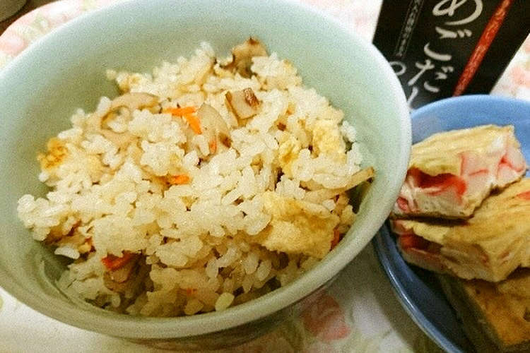 くばら あごだしつゆ 炊き込みご飯 レシピ 作り方 By 凸パンダ クックパッド