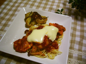 節約イタリアン★鶏胸肉のトマト煮