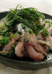 ★旬のレシピ★生秋刀魚（さんま）のタタキ