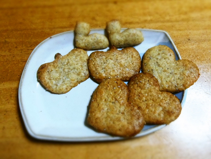 チアシードのプチプチクッキーの画像
