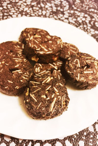 糖質制限◆大豆粉ココアアーモンドクッキー