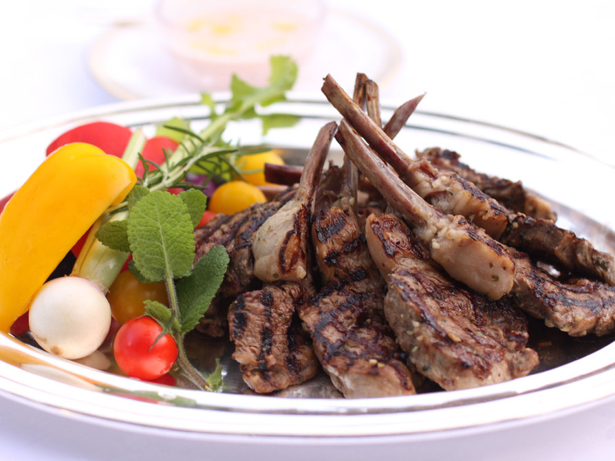 桃のグリルはちみつとヨーグルト添え レシピ