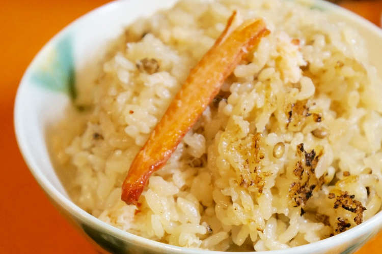 カニ缶で贅沢なカニ炊き込みご飯 レシピ 作り方 By Izumi クックパッド 簡単おいしいみんなのレシピが360万品