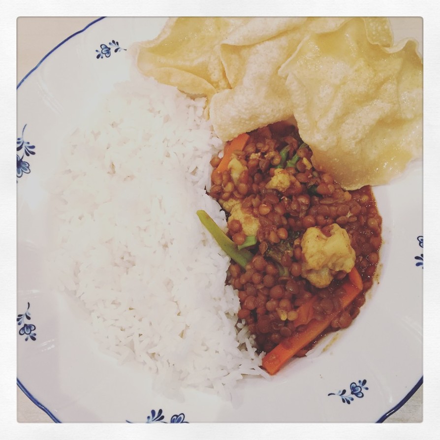 lentil curry (v)の画像
