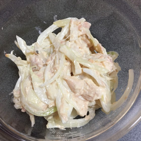 ツナと玉ねぎのサラダ