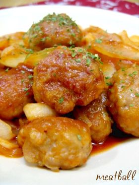 ☆玉ねぎも主役級!!肉団子の甘酢あん☆
