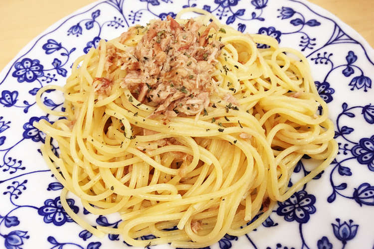 和えるだけ 簡単ツナの和風パスタ レシピ 作り方 By ほんじお クックパッド