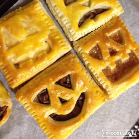 簡単ハロウィン!かぼちゃランタンパイ