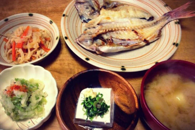 鯵や血鯛の干物 レシピ 作り方 By Nichikale クックパッド 簡単おいしいみんなのレシピが353万品