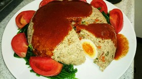 炊飯器で☆簡単☆ミートローフ