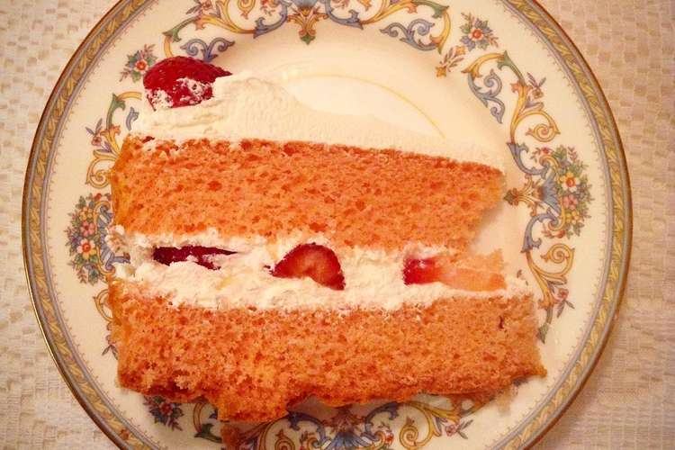 ピンクのスポンジケーキ レシピ 作り方 By 余裕っ子ピーマン クックパッド 簡単おいしいみんなのレシピが366万品