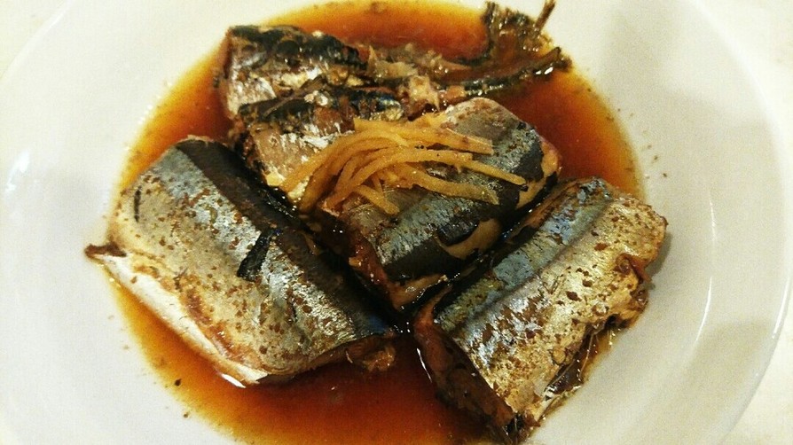 秋刀魚の山椒煮の画像