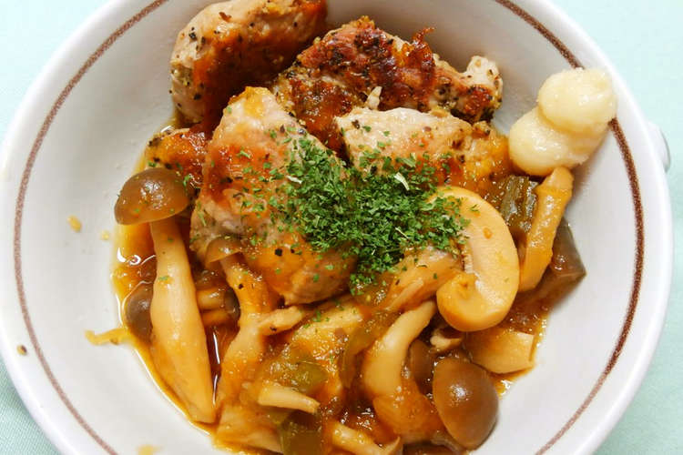 豚ヒレ肉でご馳走 きのこのオニオンソース レシピ 作り方 By 331ミミイ クックパッド 簡単おいしいみんなのレシピが352万品