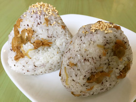 ☆あさり生姜煮 ゆかり 梅 おにぎり
